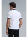 Lufian Erkek Ruby Polo Yaka Beyaz T-Shirt 111040165