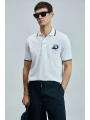 Lufian Erkek Sandor Polo Yaka Beyaz T-Shirt 111040223