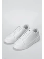Lufian Tommy Erkek Deri Beyaz Sneaker Ayakkabı 112230222
