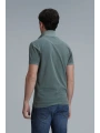 Lufian Erkek Vernon Polo Yaka Nefti Yeşili T-Shirt 111040163