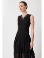 On Fashion Dantelli V Yaka Kolsuz Bluz 71420