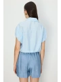On Fashion Dikişli Kısa Kol Gömlek 74385