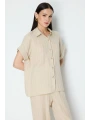 On Fashion Double Kısa Kol Gömlek 74387