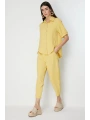 On Fashion Düğmeli Bilek Boy Pantolon 72339