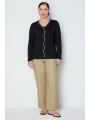 On Fashion Düğmeli Taşlı Uzun Bluz 71470