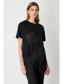 On Fashion Saten Cep Detaylı Bluz 60339
