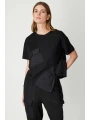 On Fashion Saten Cep Detaylı Bluz 60339