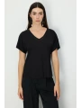 On Fashion V Yaka Taşlı Bluz 71540