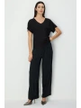On Fashion V Yaka Taşlı Bluz 71540