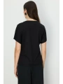 On Fashion V Yaka Taşlı Bluz 71540