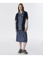 Twist Çift Parça Görünüm Patchli Kadın Lacivert Mont TW6250012167
