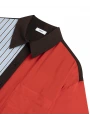 Twist Çizgi Desen Mix Colorblock Gömlek TS1260025236