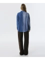 Twist Denim Baskılı Kumaş Mix Gömlek TW6250025087