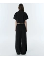 Twist Dokulu Wide Leg Pantolon TS1260003262
