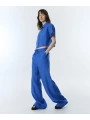 Twist Dokulu Wide Leg Pantolon TS1260003262