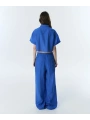 Twist Dokulu Wide Leg Pantolon TS1260003262