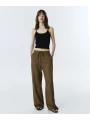Twist Elastik Bel Wide Leg Pantolon TS1260003259
