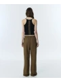 Twist Elastik Bel Wide Leg Pantolon TS1260003259