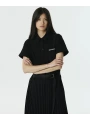 Twist Kadın Pileli Asimetrik Siyah Elbise TW6250002122