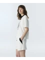 Twist Kontrast Nakışlı Püsküllü T-Shirt TS1260070136