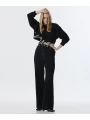 Twist Slogan Nakışlı Crop Sweatshirt TW6250091027