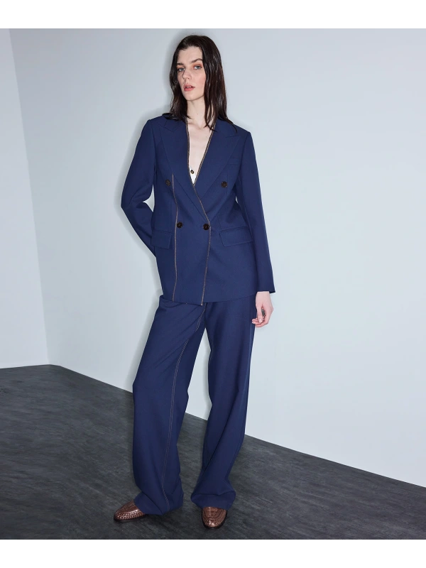 İpekyol Kemerli Wide Leg Pantolon IS1260003114