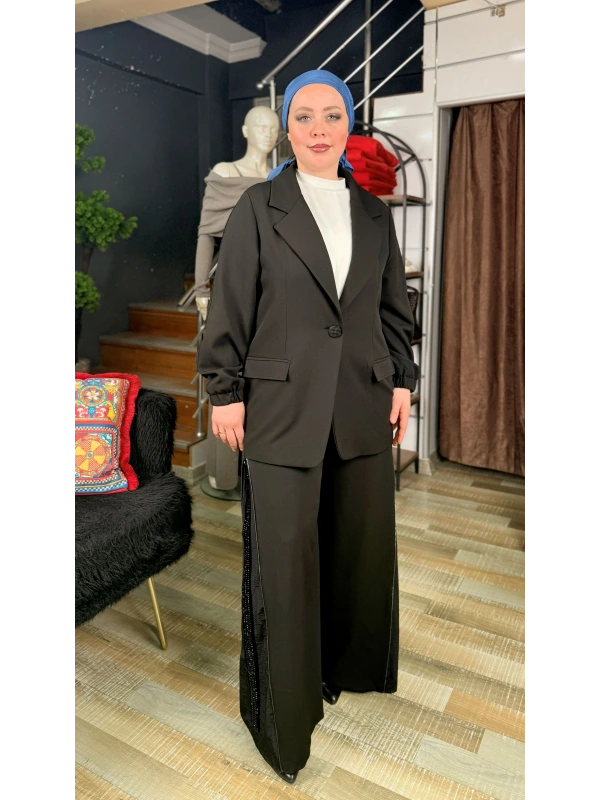 My312 Fermuarlı Taşlı Takım 26W2606