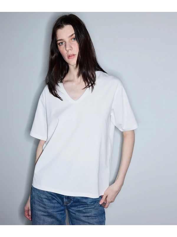 İpekyol V Yaka Basic T-Shirt IS1260070100