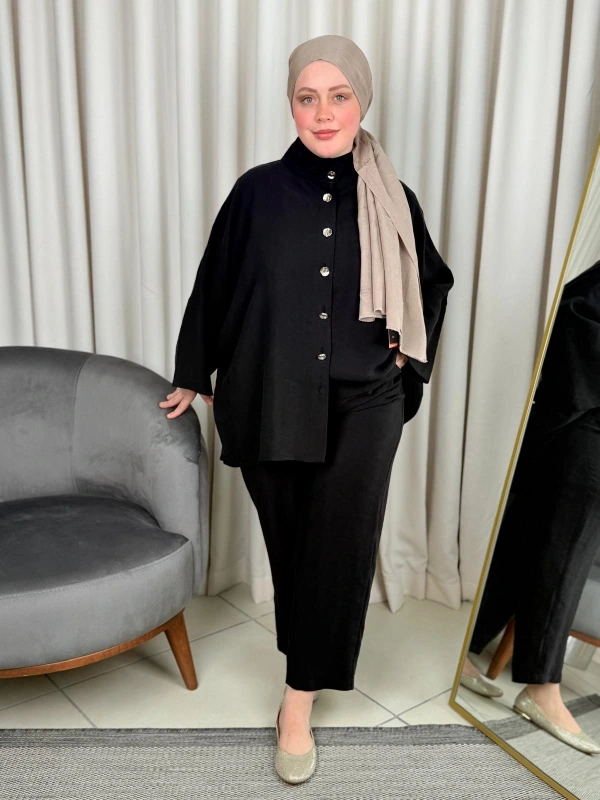 my312 Düğme Detaylı Takım 25S1408