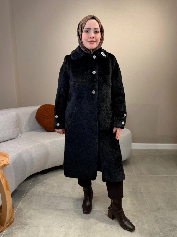 Matex Broşlu Kaban 8129