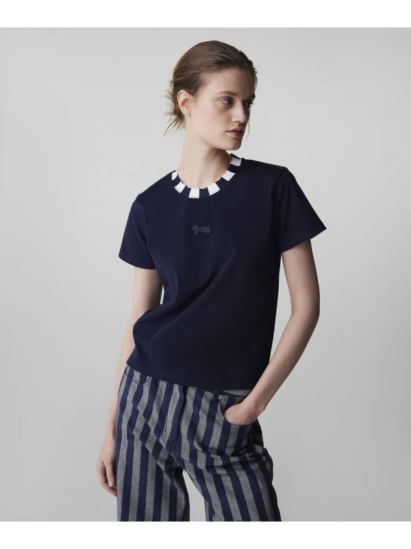 İpekyol Üç Boyutlu Baskılı T-Shirt IS1260070046