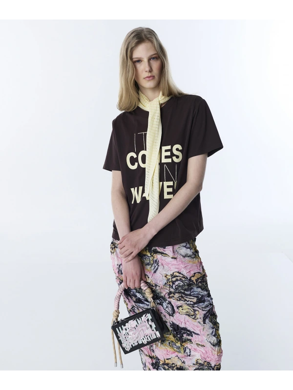 Twist Fular Aksesuarlı T-Şhirt TS1260070095