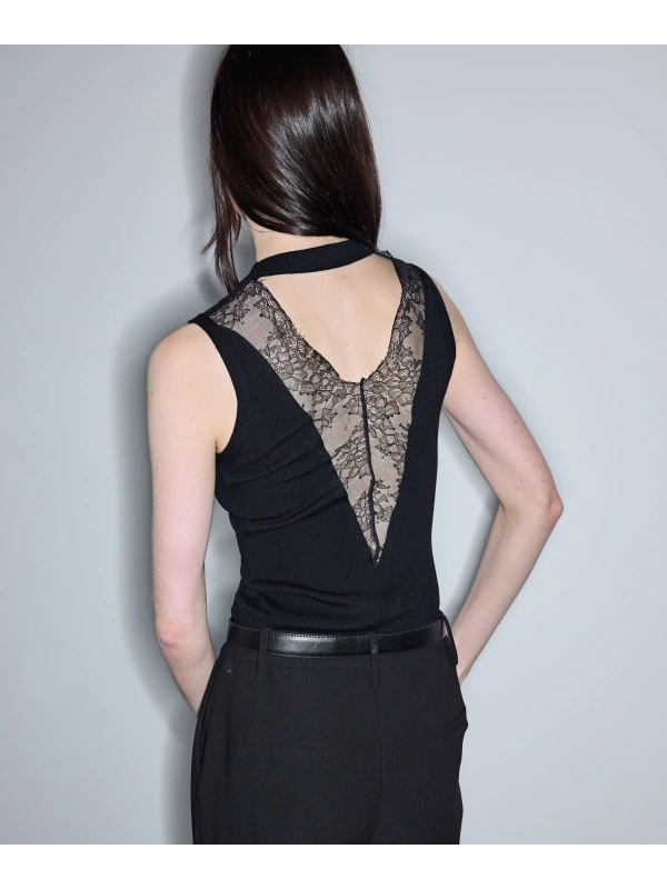 İpekyol Dantel Garnili Triko IS1260050032