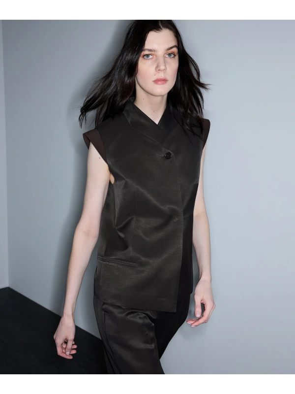 İpekyol Metal Tokalı Kuşaklı Yelek IS1260007014