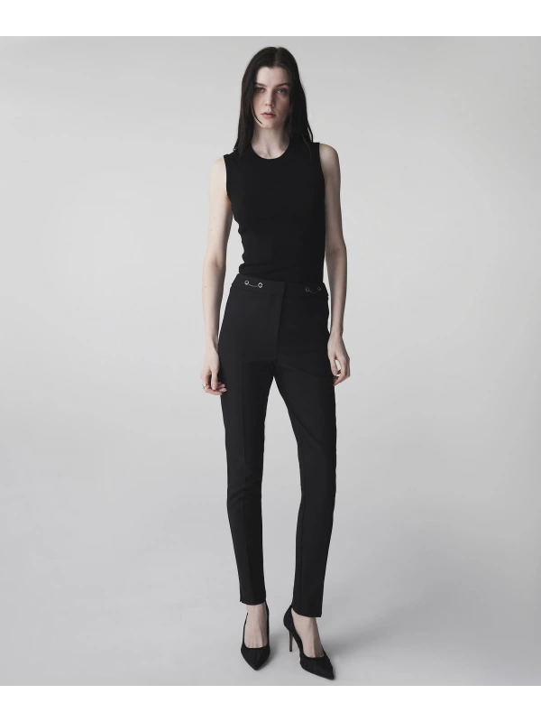 İpekyol Metal Aksesuarlı Skinny Fit Pantolon IS1260003166