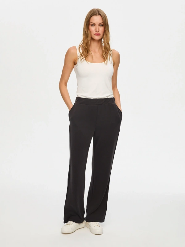 Faik Sönmez Yanı Dikiş Detaylı Modallı Eşofman Altı US26ESA002