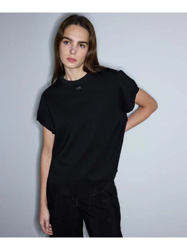 İpekyol Kumaş Mix Bluz IS1260006063 /Siyah/42