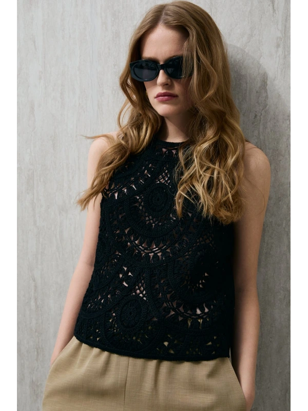 Lufian Grade Kadın Triko Atlet 121090046