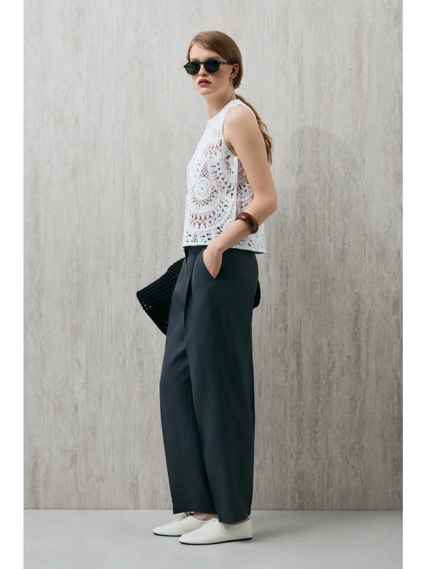 Lufian Grade Kadın Triko Atlet 121090046