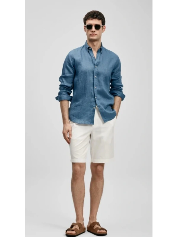 Lufian Pitaya Keten Gömlek 111010654