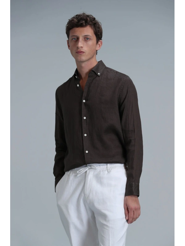 Lufian Pitaya Keten Gömlek 111010654