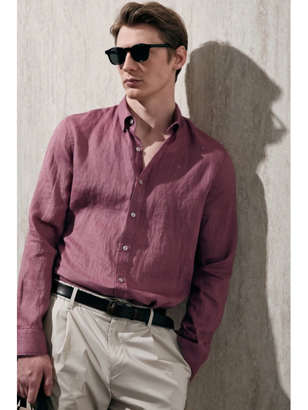 Lufian Pitaya Keten Gömlek 111010654
