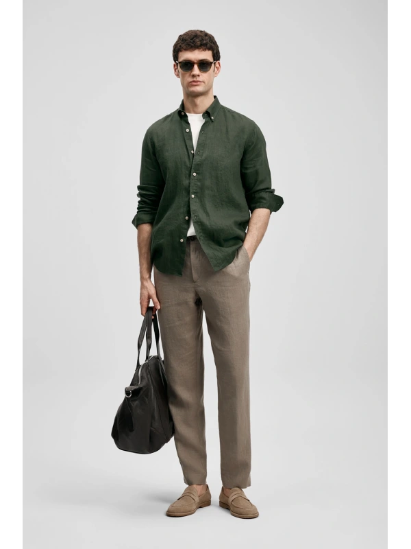 Lufian Pitaya Keten Gömlek 111010654