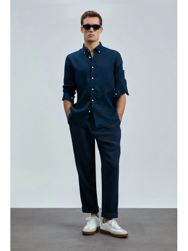 Lufian Pitaya Keten Gömlek 111010654