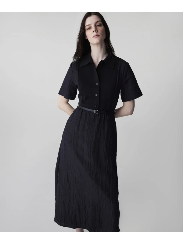 İpekyol Kemerli Triko Mix Elbise IS1260002232