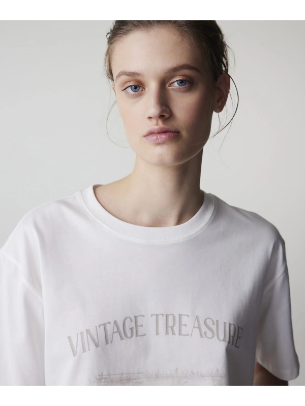 İpekyol Havyar Baskılı T-Shirt IS12600701081