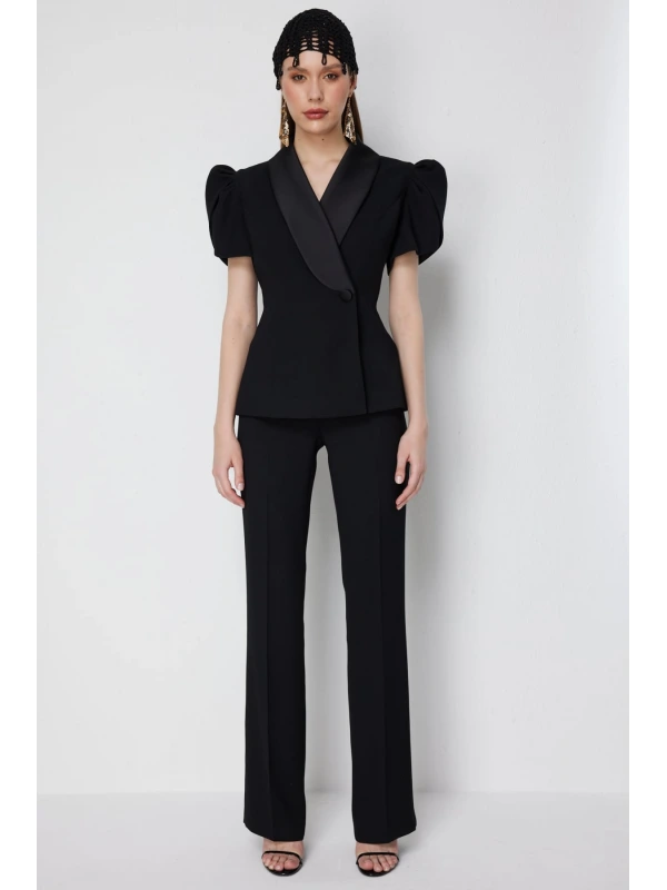 Ekol Boru Paça Kumaş Pantolon 01158