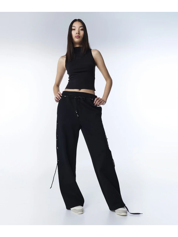 Twist Metal Aksesuarlı Eşofman Altı TS1260003144