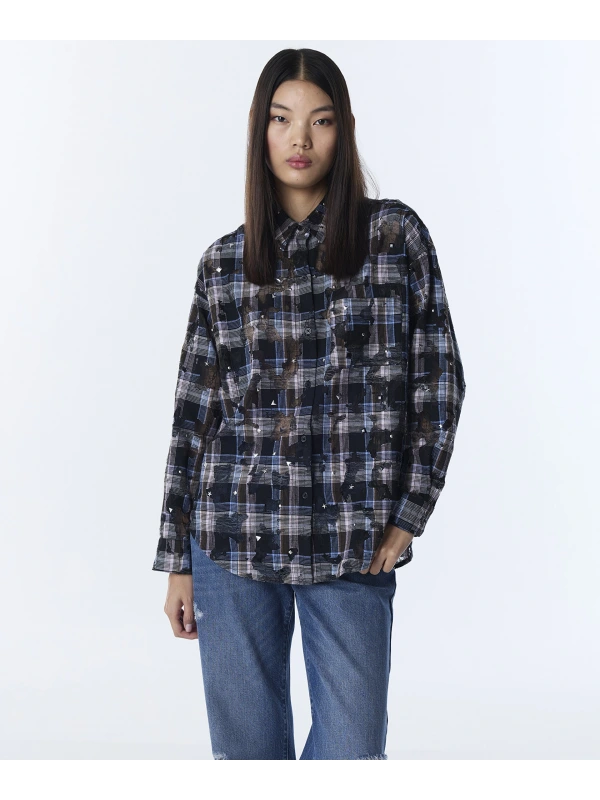 Twist Ekose Desen Gömlek TS1260025130