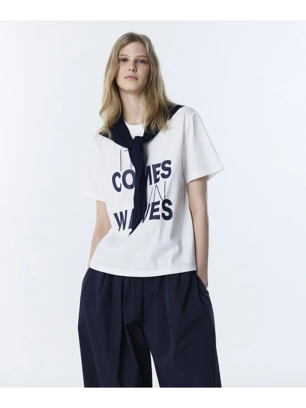 Twist Fular Aksesuarlı T-Şhirt TS1260070095